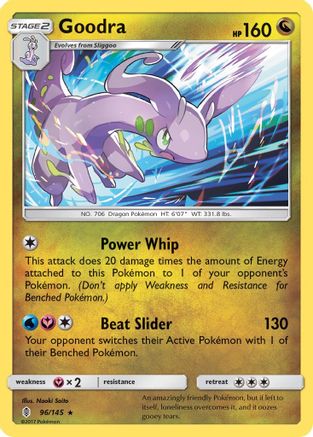 Goodra 096/145 - SM Guardians Rising Reverse Holofoil