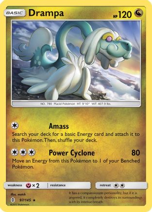 Drampa 097/145 - SM Guardians Rising Holofoil