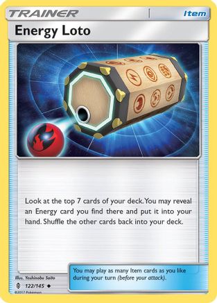 Energy Loto 122/145 - SM Guardians Rising Reverse Holofoil