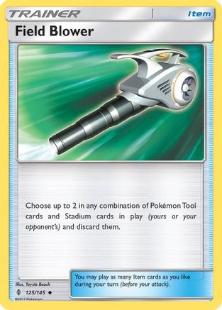 Field Blower 125/145 - SM Guardians Rising Reverse Holofoil