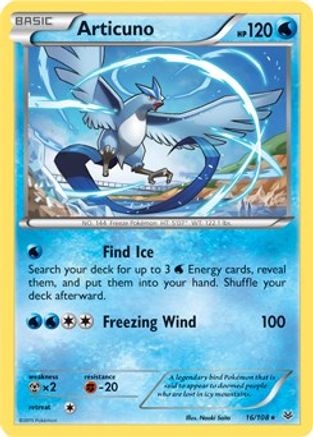 Articuno (XY Roaring Skies) 016/108 - Deck Exclusives Holofoil