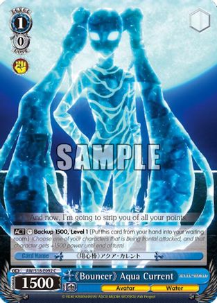 "Bouncer" Aqua Current (AW/S18-E092 C) - Accel World