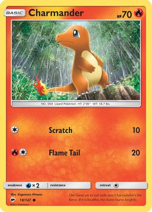 Charmander 018/147 - SM Burning Shadows
