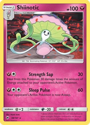 Shiinotic 098/147 - SM Burning Shadows