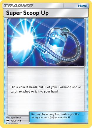 Super Scoop Up 124/147 - SM Burning Shadows