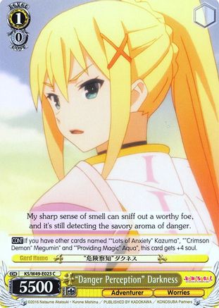 "Danger Perception" Darkness (KS/W49-E023 C) - KonoSuba