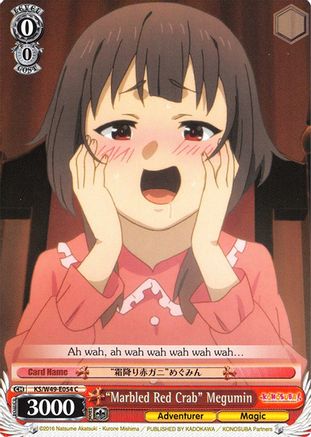 "Marbled Red Crab" Megumin (KS/W49-E054 C) - KonoSuba