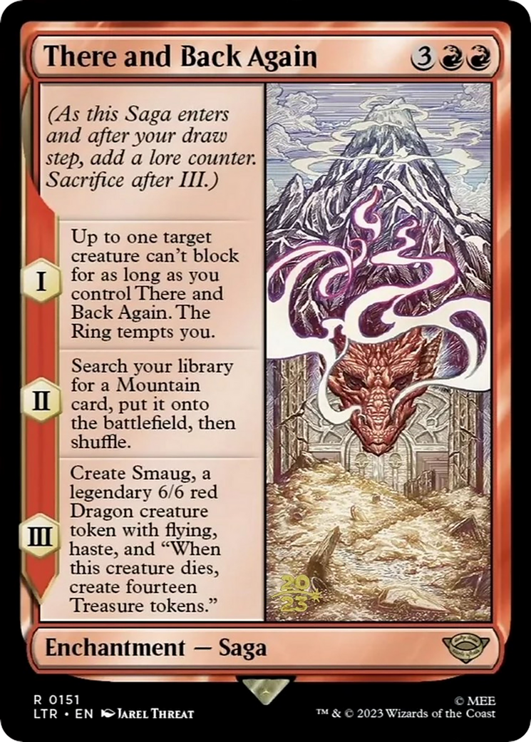 There and Back Again (PRE-151S) - Tales of Middle-earth Promos Foil
