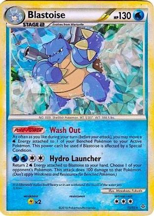 Blastoise (Cracked Ice Holo) 013/95 - Miscellaneous Cards & Products Holofoil