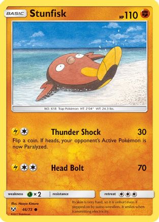Stunfisk 046/73 - Shining Legends