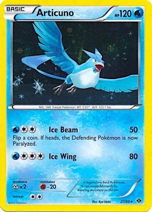 Articuno (Next Destinies) 027/99 - Blister Exclusives Holofoil