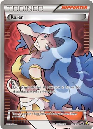 Karen XY177a/211 - Alternate Art Promos Holofoil