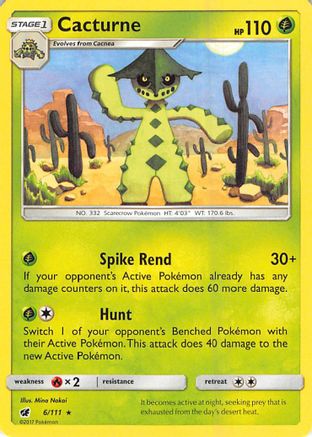 Cacturne 006/111 - SM Crimson Invasion