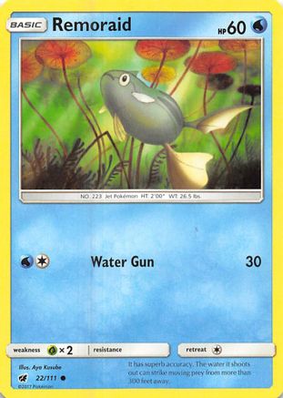 Remoraid 022/111 - SM Crimson Invasion