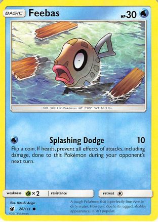Feebas 026/111 - SM Crimson Invasion