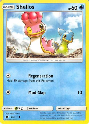 Shellos 029/111 - SM Crimson Invasion