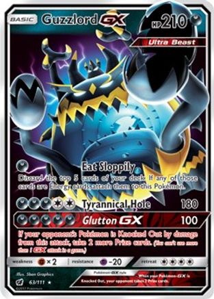 Guzzlord GX 063/111 - SM Crimson Invasion Holofoil