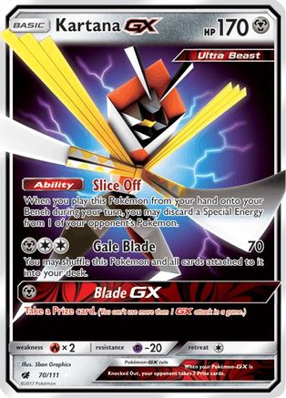 Kartana GX 070/111 - SM Crimson Invasion Holofoil