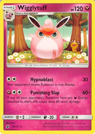 Wigglytuff 072/111 - SM Crimson Invasion