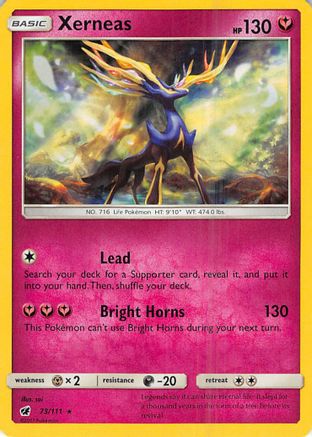 Xerneas 073/111 - SM Crimson Invasion Holofoil