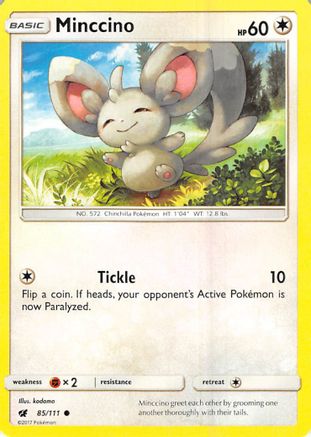 Minccino 085/111 - SM Crimson Invasion