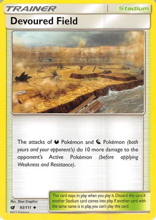 Devoured Field 093/111 - SM Crimson Invasion