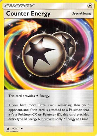 Counter Energy 100/111 - SM Crimson Invasion Reverse Holofoil