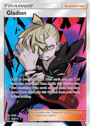 Gladion (Full Art) 109/111 - SM Crimson Invasion Holofoil