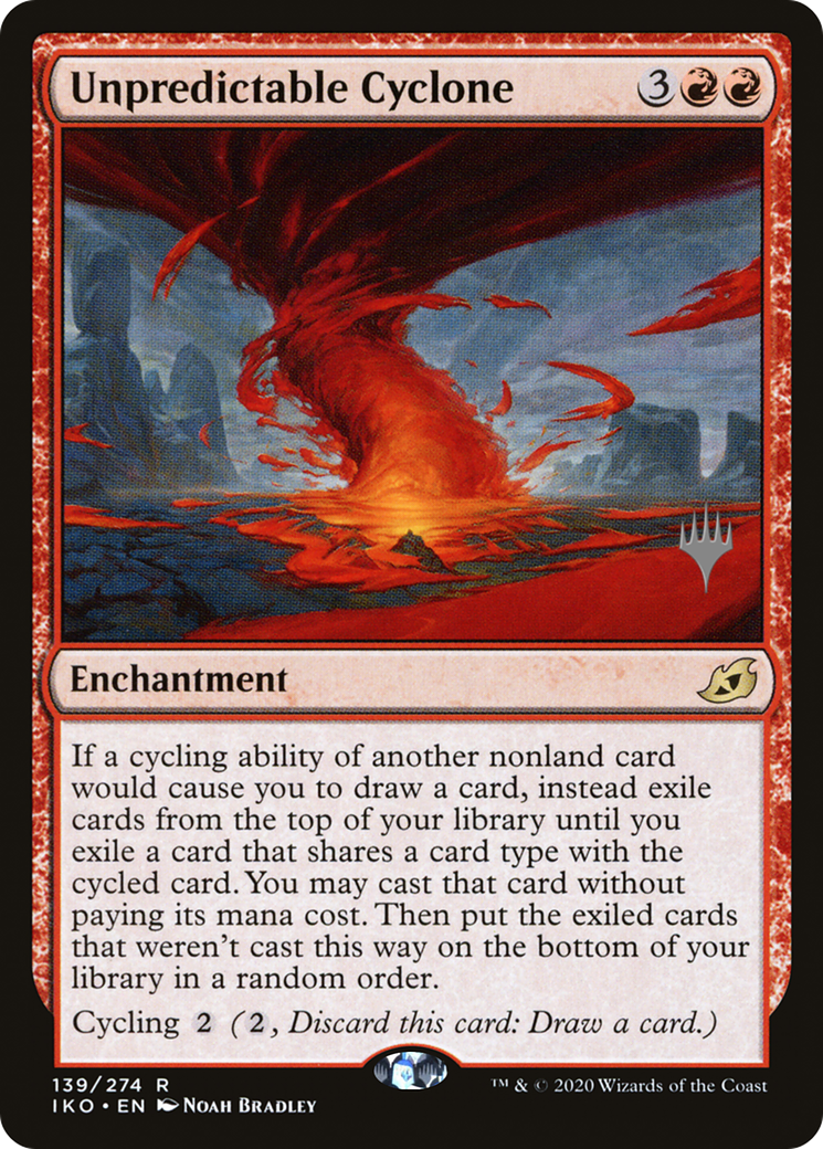 Unpredictable Cyclone (PPIKO-139P) - Ikoria: Lair of Behemoths Promos Foil