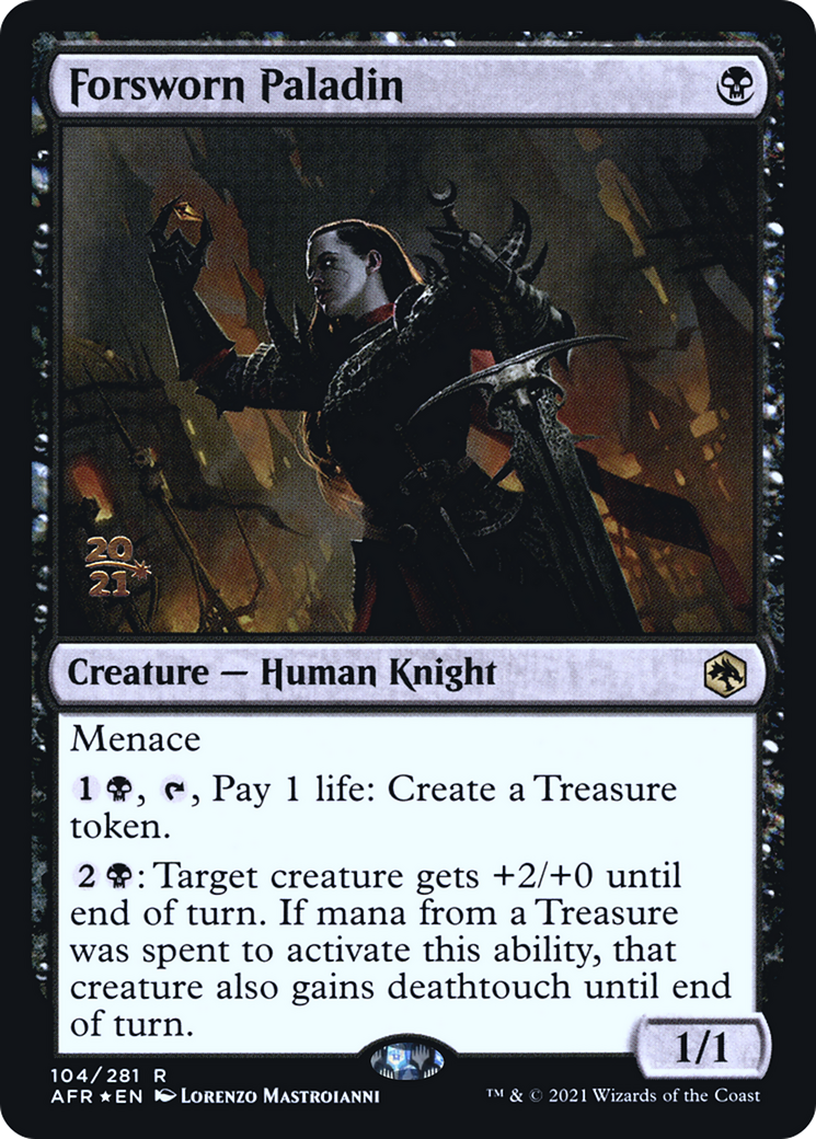 Forsworn Paladin (PRE-104S) - Adventures in the Forgotten Realms Promos Foil
