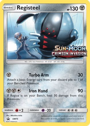 Registeel SM75 - SM Promos - Holofoil