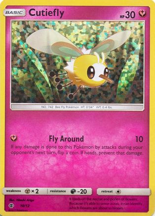Cutiefly 010/12 - McDonalds Promos 2017 Holofoil