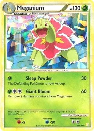 Meganium 026/123 - Deck Exclusives - Holofoil