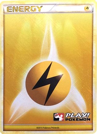 LightningEnergy (2010 Play! Pokemon) - League & Championship Cards Holofoil