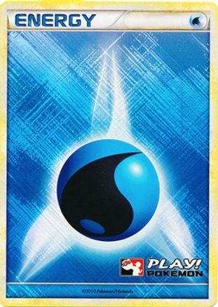 WaterEnergy (2010 Play! Pokemon) - League & Championship Cards Holofoil
