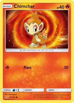 Chimchar 020/156 - SM Ultra Prism