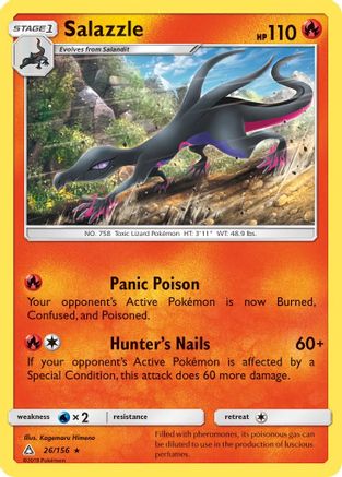 Salazzle 026/156 - SM Ultra Prism