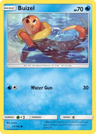 Buizel 035/156 - SM Ultra Prism