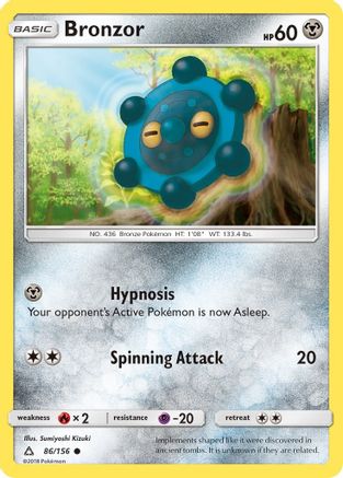 Bronzor 086/156 - SM Ultra Prism