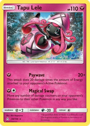 Tapu Lele 094/156 - SM Ultra Prism