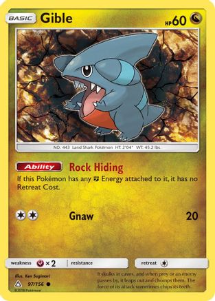 Gible 097/156 - SM Ultra Prism