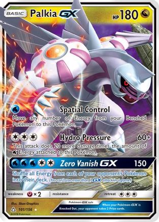 Palkia GX 101/156 - SM Ultra Prism Holofoil