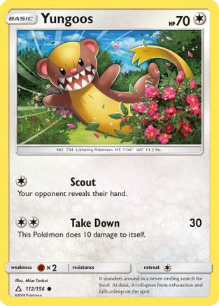 Yungoos 112/156 - SM Ultra Prism