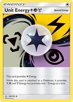 Unit Energy LPM 138/156 - SM Ultra Prism Reverse Holofoil