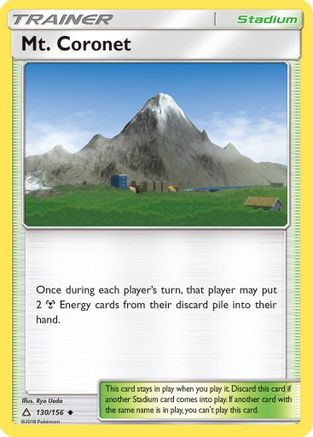 Mt. Coronet 130/156 - SM Ultra Prism Reverse Holofoil