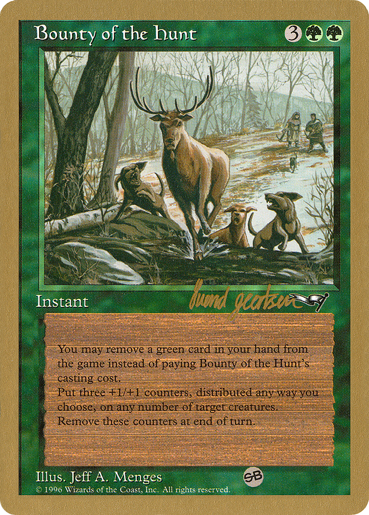 Bounty of the Hunt (WCD-) - World Championship Decks 1997