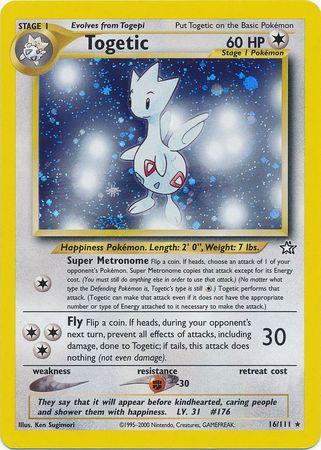 Togetic 016/111 - Neo Genesis Unlimited Holofoil