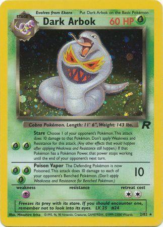 Dark Arbok 002/82 - Team Rocket Unlimited Holofoil