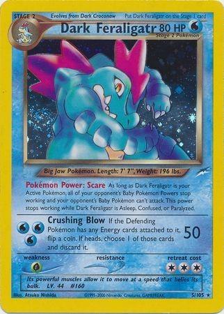 Dark Feraligatr 005/105 - Neo Destiny Unlimited Holofoil