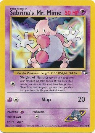 Sabrina's Mr. Mime 094/132 - Gym Heroes Unlimited